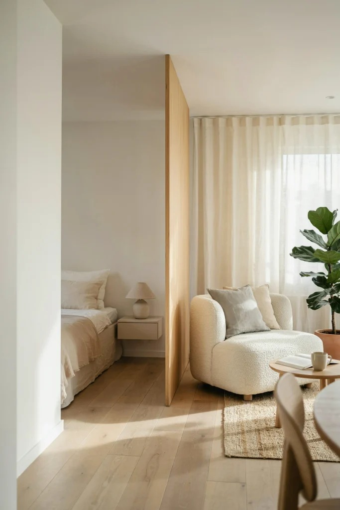 24 Room Divider Ideas That Transform Every Small Space 24 Plywood Panel Screen