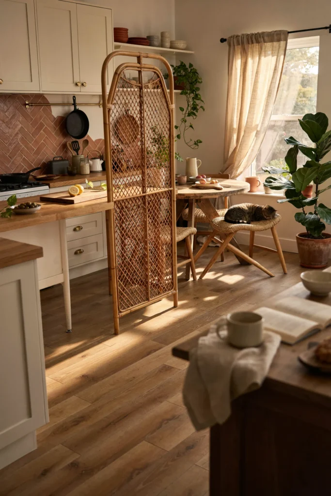 Rattan Screen Divider