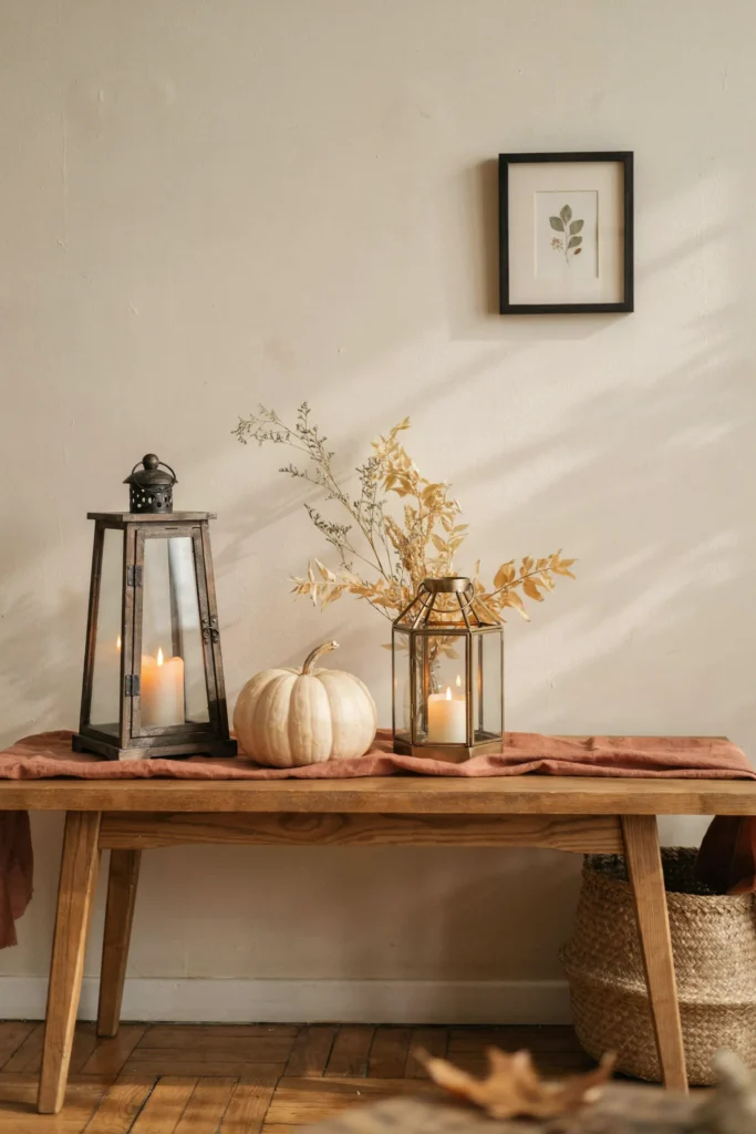 21 Elegant Fall Home Decor Ideas You'll Simply Adore 18 Rustic Lantern Accents