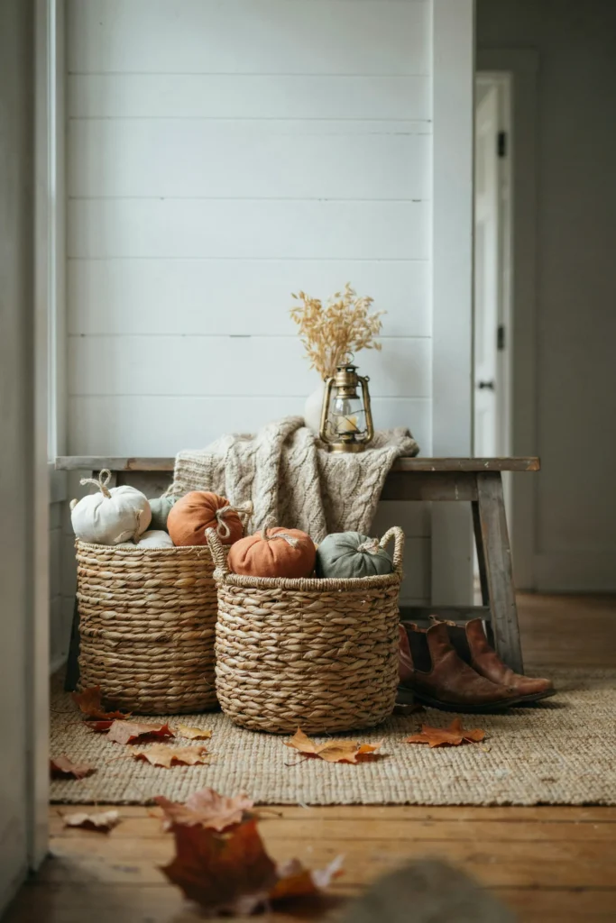 Rustic Pumpkin Baskets