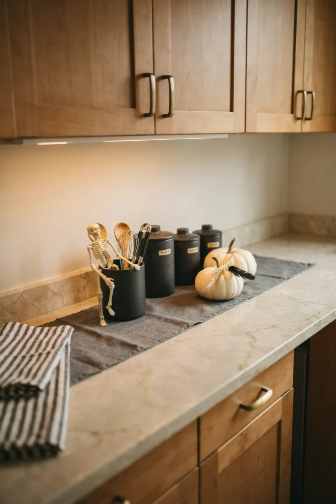 21 Skeleton Halloween Decor Ideas for a Chilling 2026 21 Skeleton Kitchen Counter