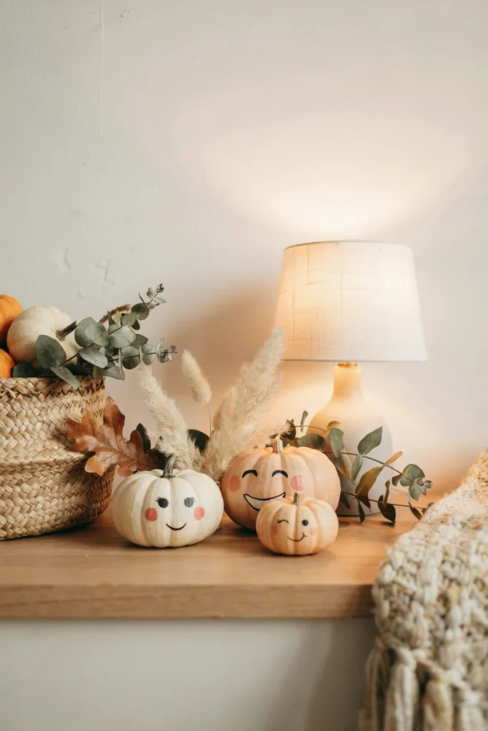 Smiling Pumpkin Faces