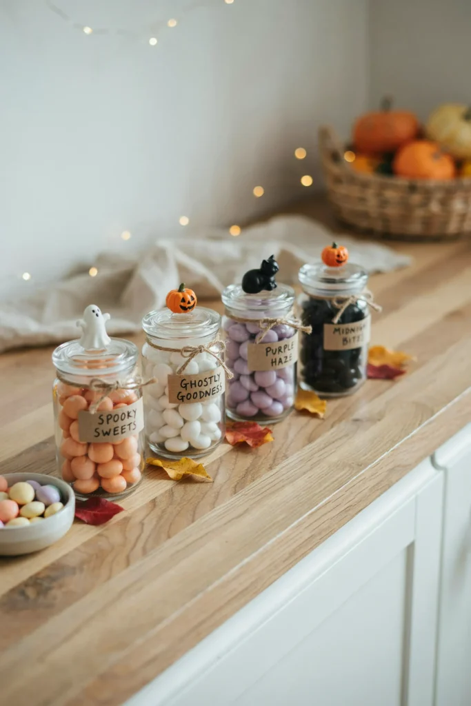 Spooky Candy Jars