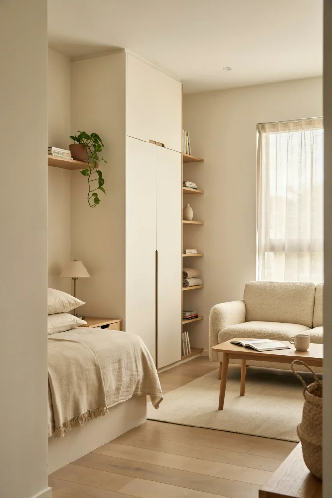 24 Room Divider Ideas That Transform Every Small Space 21 Tall Wardrobe Partition