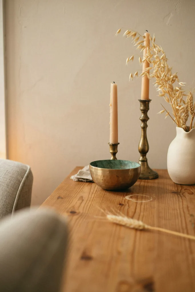Thrifted Brass Accents
