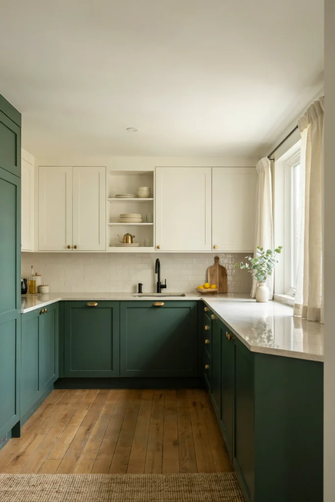 Two-Tone Kitchen Cabinets