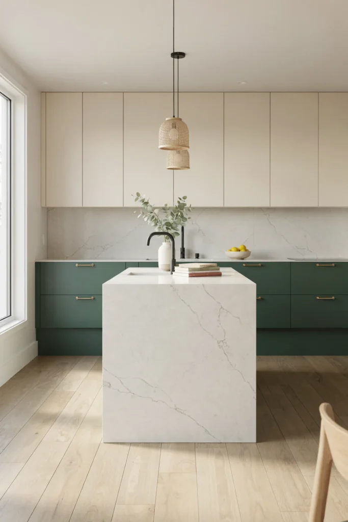 Two-Tone Tall Cabinets