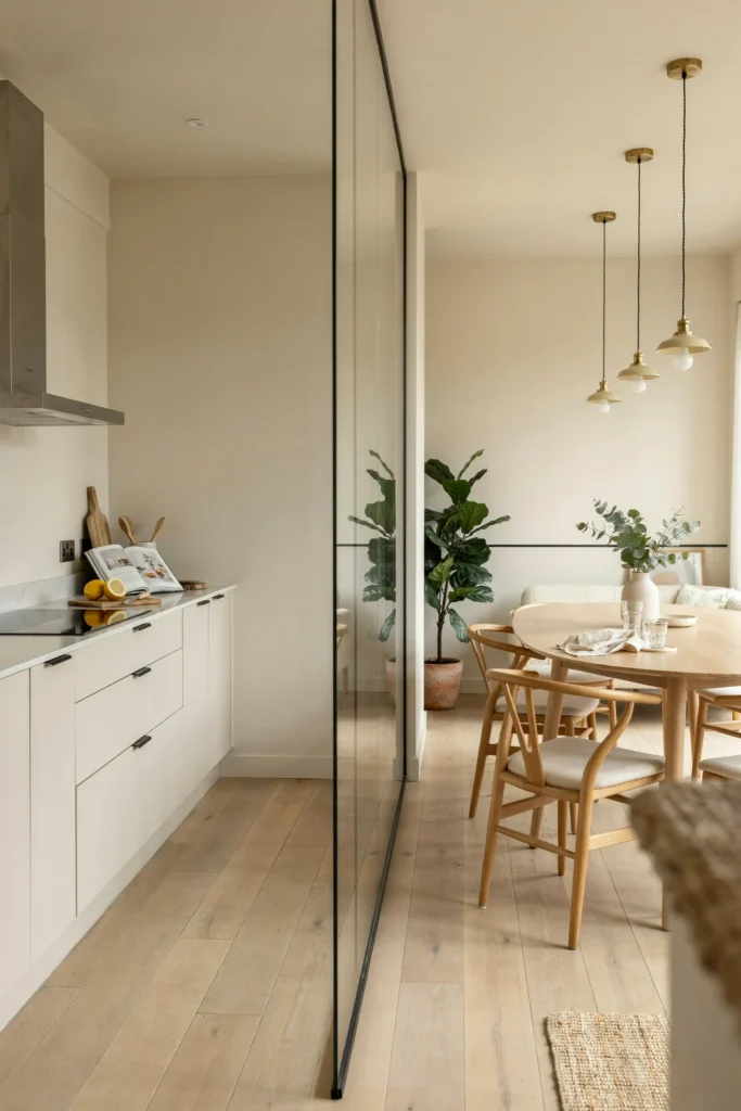 Vertical Glass Window
