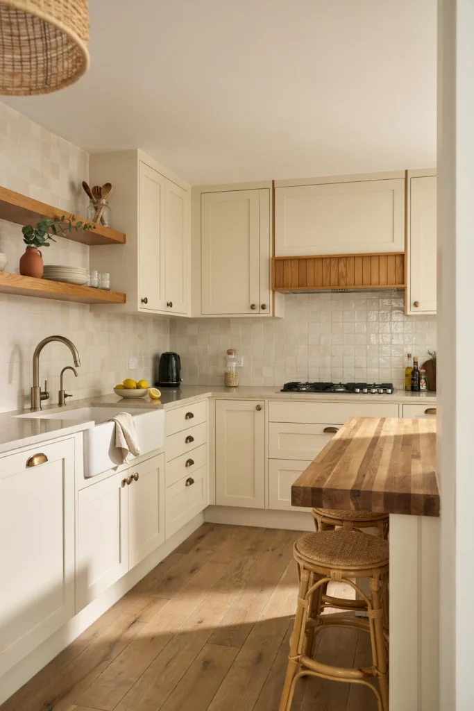 Warm Wood Accents