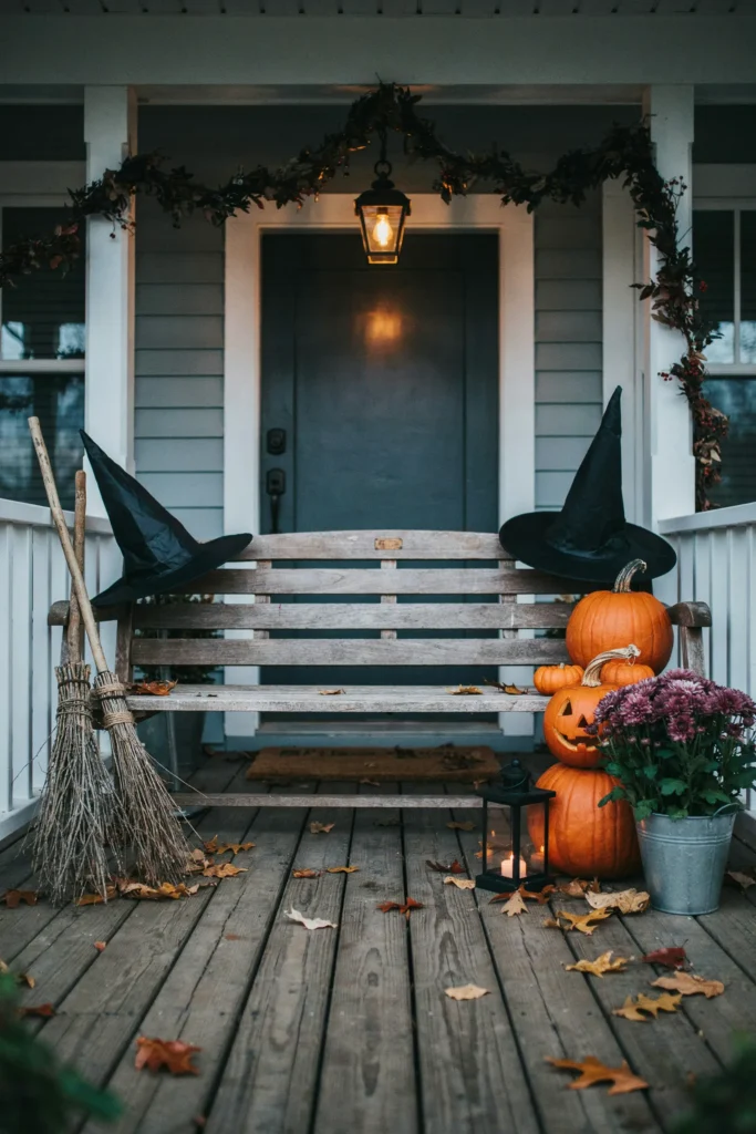 Witchy Halloween Porch