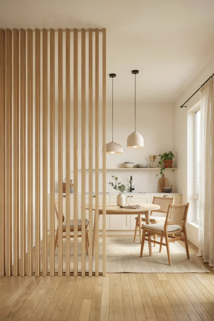 Wood Slat Screen