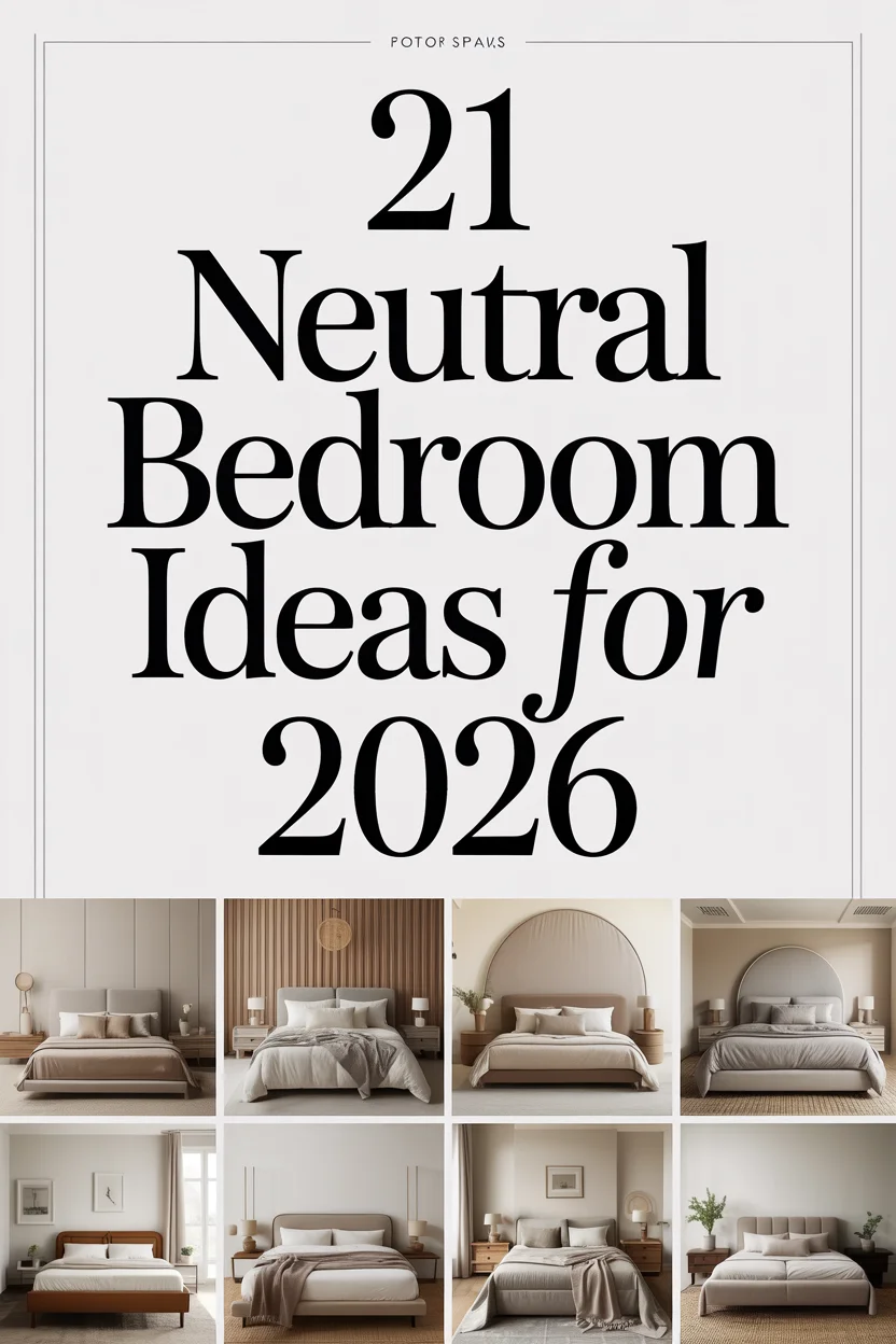 Neutral Bedroom Ideas