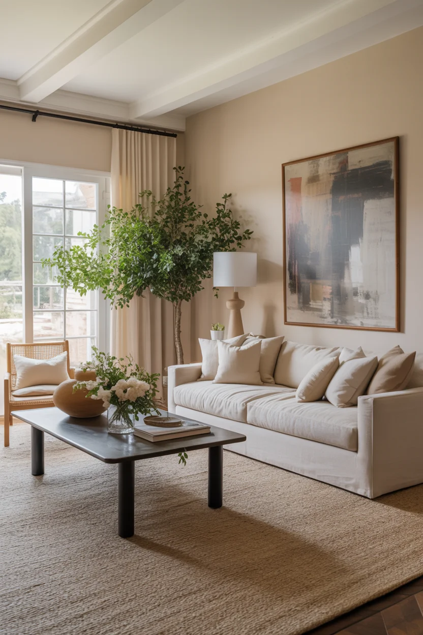 Neutral Living Rooms
