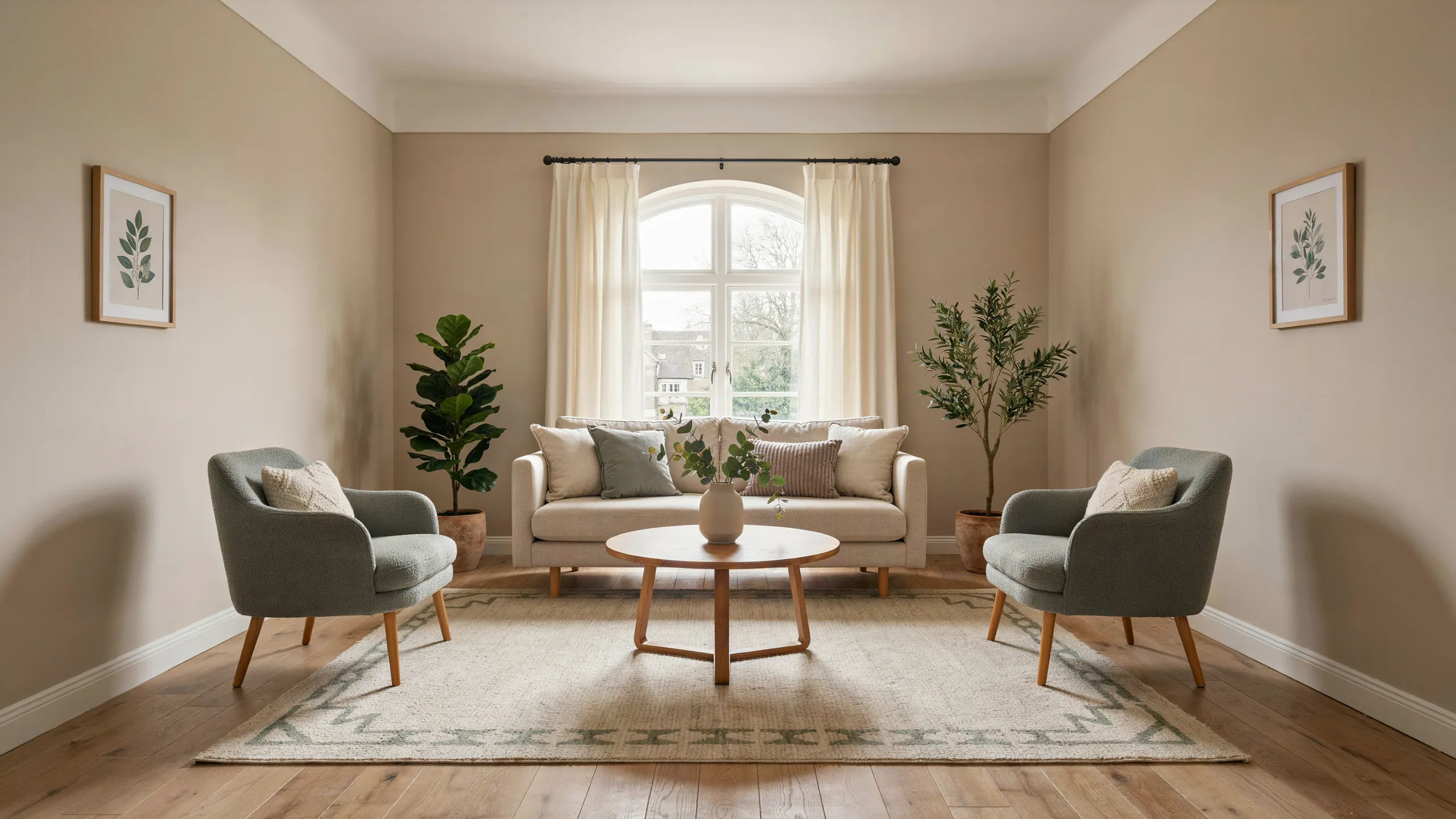 Square Living Room Layout Ideas